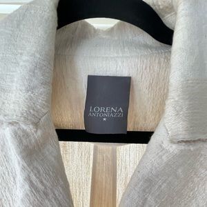 Designer Long Coat sleeveless cotton